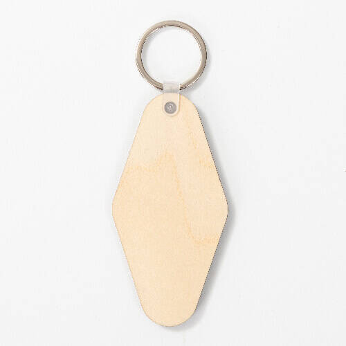 Portachiavi in compensato bifacciale per sublimazione - Retro Motel