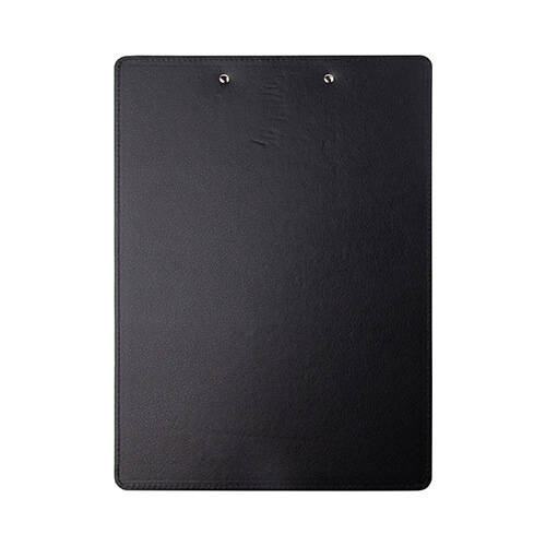 Portablocco in pelle A4 per sublimazione - bianca