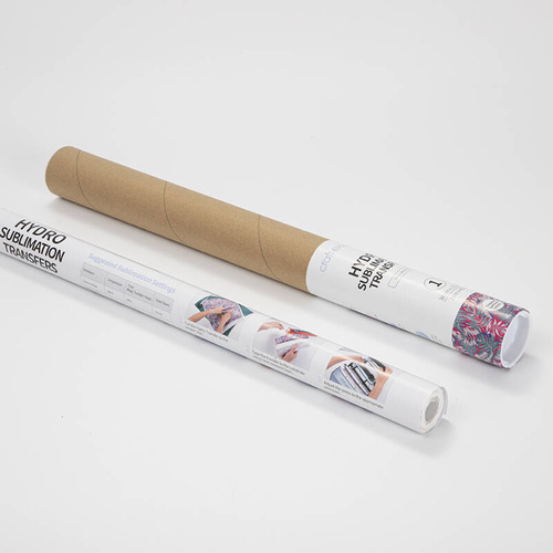 Foglio per idrosublimazione Craft Express - Red/Blue Tropic Leaves