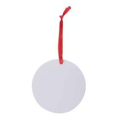 Pendente rotondo di feltro - Stampa sublimatica a trasferimento termico