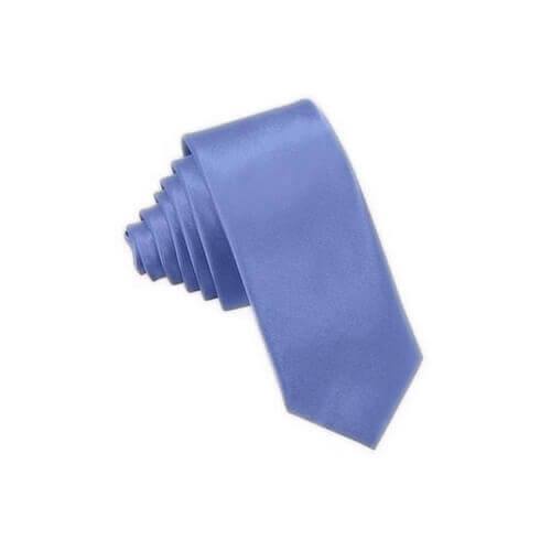 Cravatta di colore blu marino per sublimazione di trasferimento termico