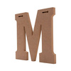 Lettera decorativa 25 cm in MDF per sublimazione - M