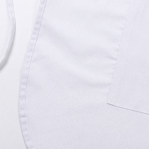 Grembiule bianco adulto con tasca per sublimazione