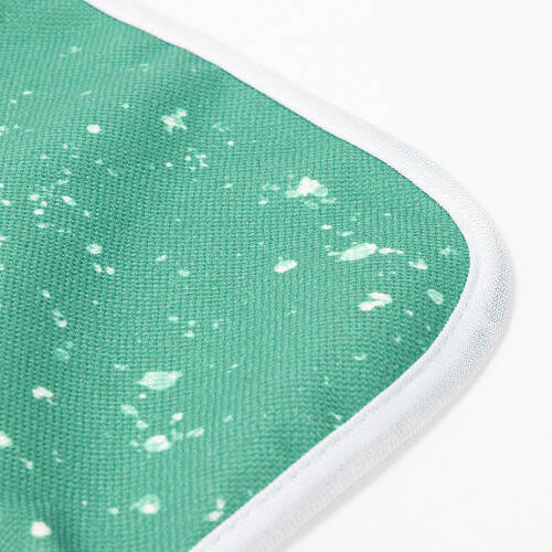 Grembiule in lino Bleached Starry Green per sublimazione