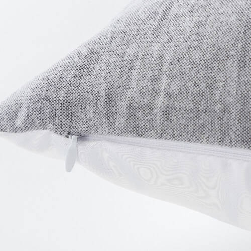 Federa bicolore 40 x 40 cm per sublimazione - grigio