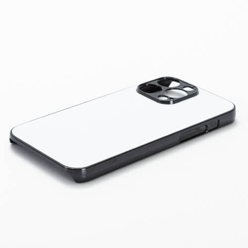 Custodia in plastica nera per iPhone 14 Pro per sublimazione