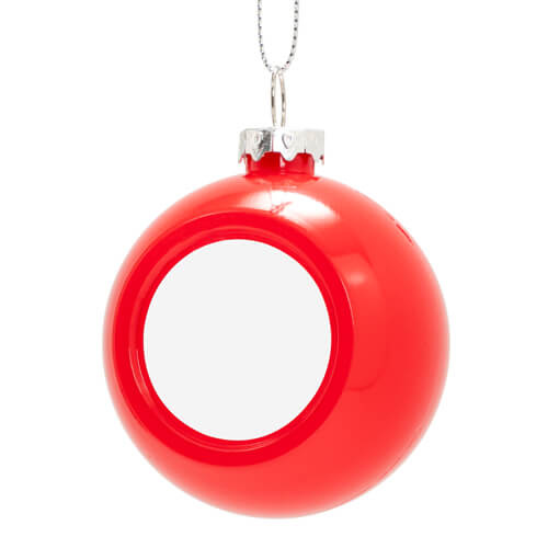 Guaina per albero di Natale Ø 6 cm per sublimazione - rosso lucido