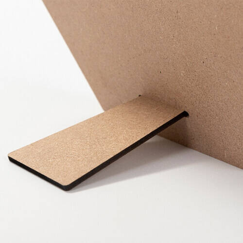 Portafoto esagonale in MDF per sublimazione - 17,8 x 20,3 cm