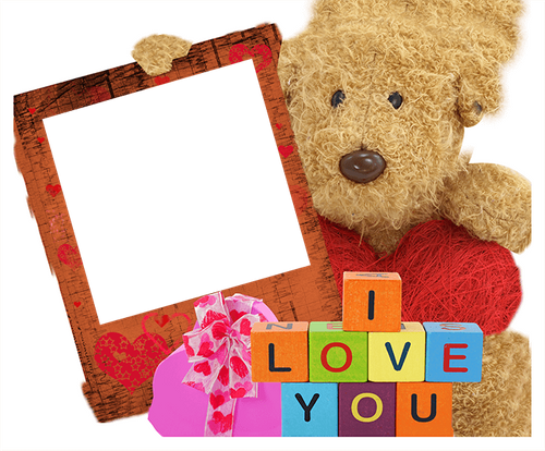 Orologio da terra in MDF - Teddy Bear - Trasferimento termico a sublimazione