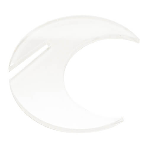 Appendino in vetro acrilico per sublimazione - luna