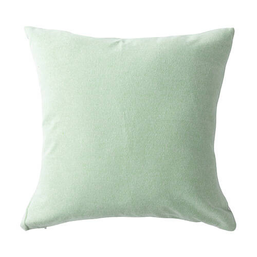 Federa bicolore 40 x 40 cm per sublimazione - verde chiaro
