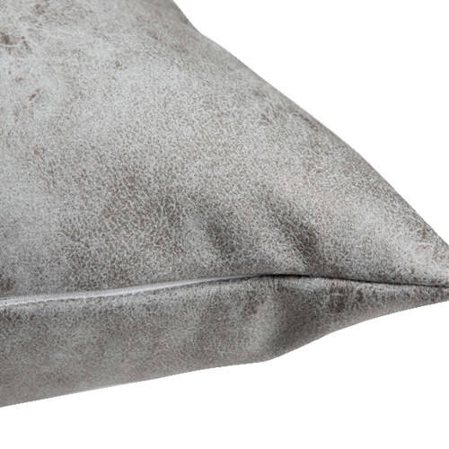 Federa in pelle 40 x 40 cm per sublimazione - grigio