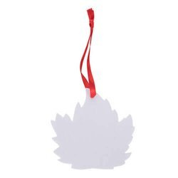 Pendente foglia d'acero di feltro - Stampa sublimatica a trasferimento termico