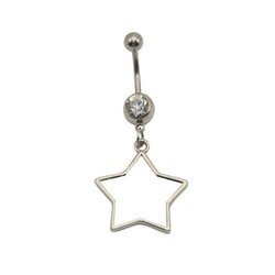 Anello da ombelico - Stella - Stampa sublimatica a trasferimento termico