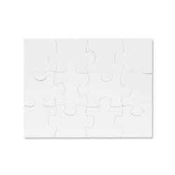 Puzzle per bambini 27 x 19,5 cm 12 elementi Trasferimento termico a sublimazione