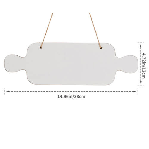 Targhetta per porta in MDF per sublimazione - caramella