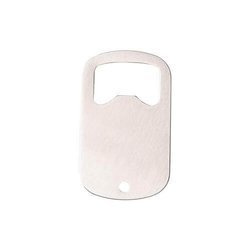 Apribottiglie 3,8 x 5 cm Trasferimento termico a sublimazione 