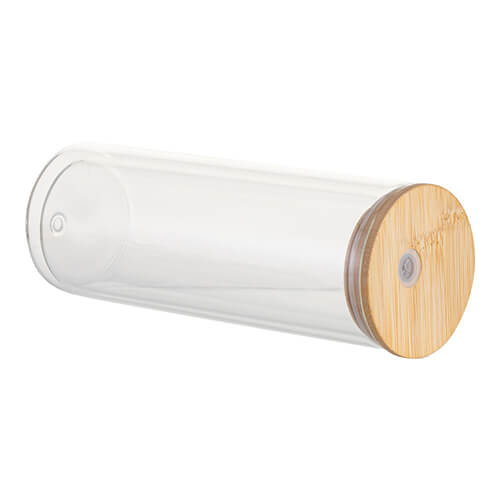 Mug in vetro da 600 ml con doppia parete per sublimazione