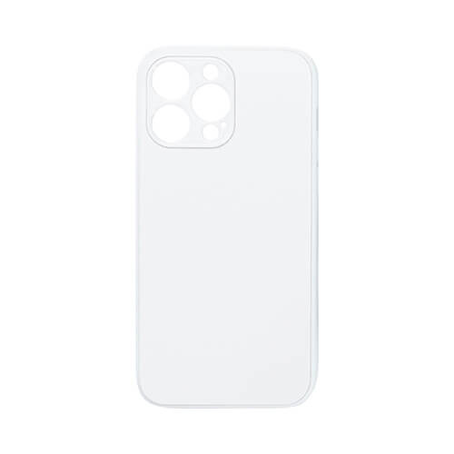 Custodia per sublimazione in gomma bianca per iPhone 14 Pro Max