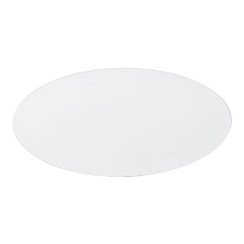 Targhetta acrilica 7,6 x 3,8 cm per sublimazione - ovale