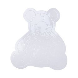 Puzzle in cartone per sublimazione - orso