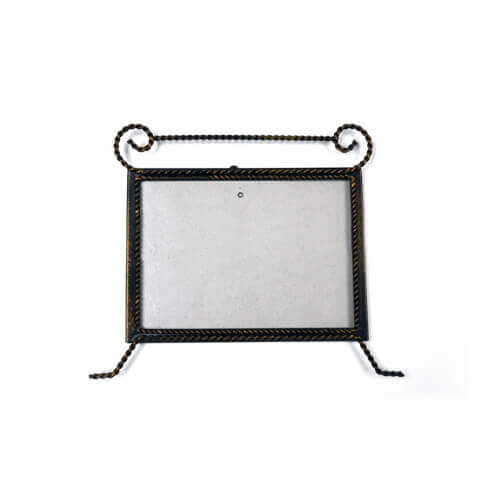 Cornice in metallo di colore ottone 22 x 18 cm Sublimazione Trasferimento termico