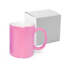 Tazza ALU rosa con la scatola Sublimazione Termostampa