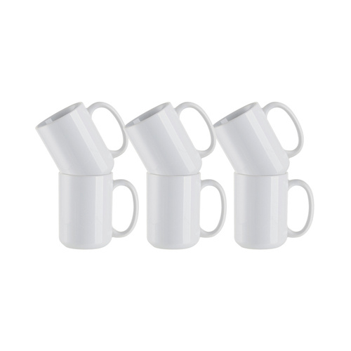 Set di 6 tazze in ceramica da 450 ml per la stampa