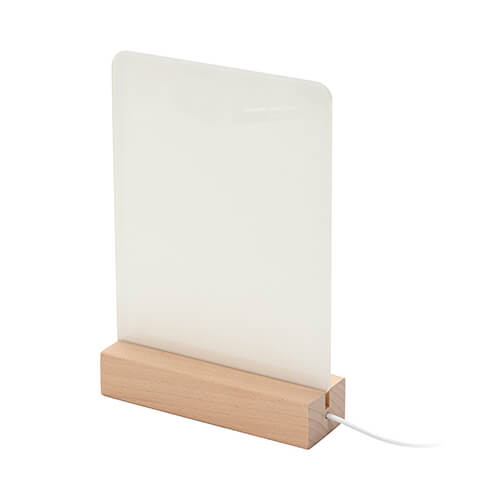 Cornice acrilica per sublimazione 15,2 x 20,3 x 0,4 cm