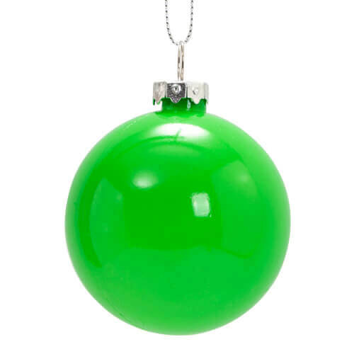 Guaina per albero di Natale Ø 6 cm per sublimazione - verde lucido