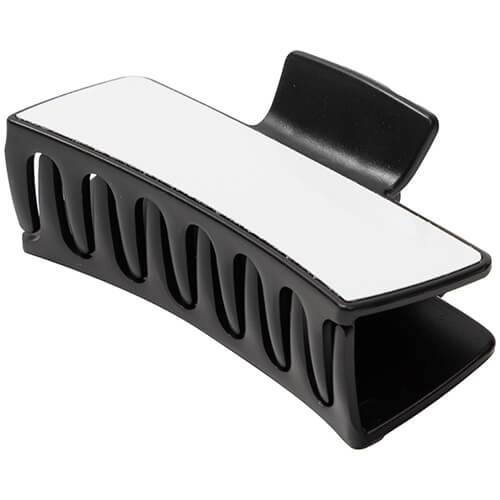 Fermaglio per capelli per adulti per sublimazione - nero