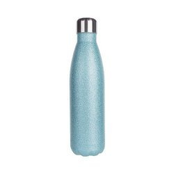Borraccia bevande 500 ml - celeste broccato - Stampa sublimatica a trasferimento termico