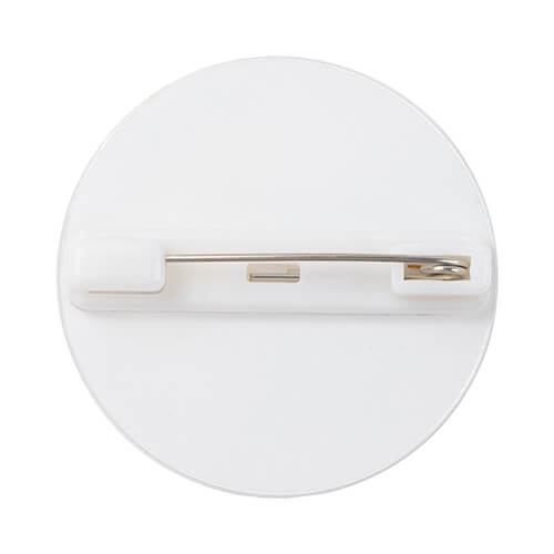 Targhetta in acrilico Ø 3,8 cm per sublimazione - cerchio