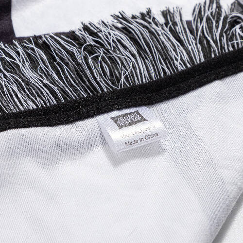 Coperta in peluche 80 x 50 cm con pannelli per foto per sublimazione - 9 pannelli