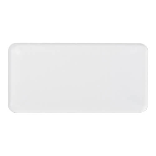 Targhetta acrilica 7,6 x 3,8 cm per sublimazione