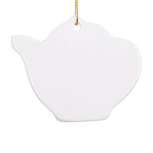 Ciondolo in ceramica per sublimazione - bollitore