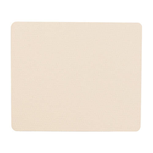 Tappetino per mouse 23,5 x 19,7 cm su gomma chiara per sublimazione