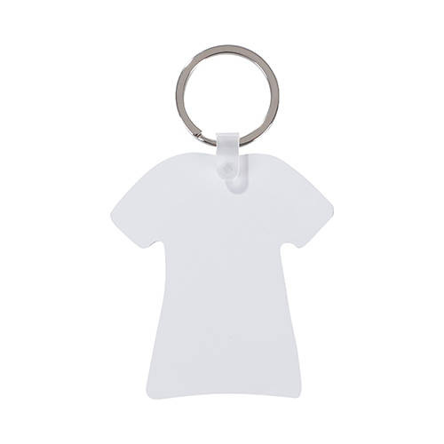 Portachiavi in ​​alluminio per sublimazione - t-shirt