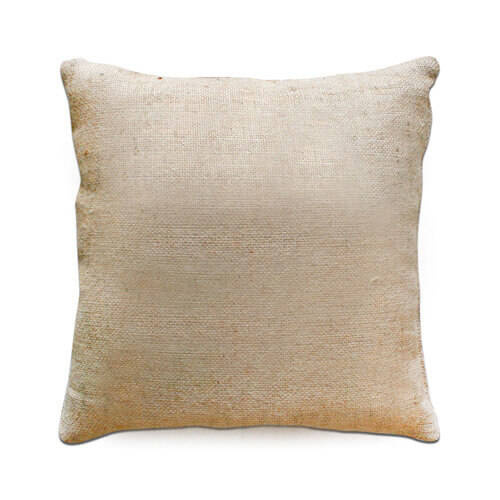 Federa in lino ecru 38 x 38 cm per sublimazione