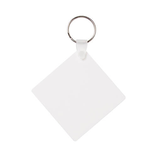 Portachiavi in plastica per sublimazione - piazza
