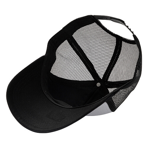 Cappello trucker per adulti per sublimazione - nero