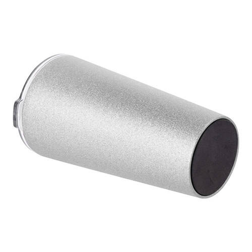 Bicchiere termico in acciaio inox da 480 ml per sublimazione - glitter argento