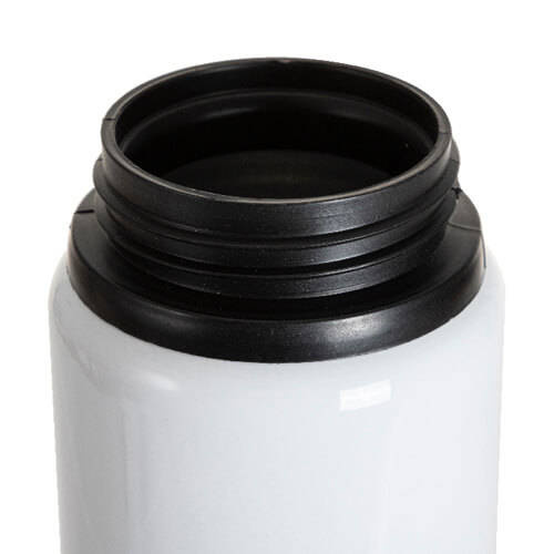 Borraccia da 750 ml con patta per sublimazione - bianca