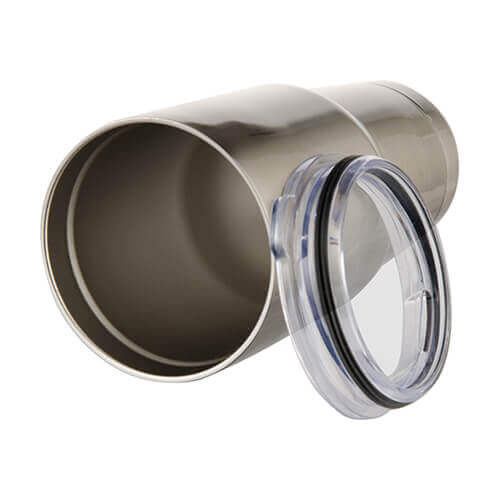 Borraccia termica 850 ml Stampa Sublimatica - argento