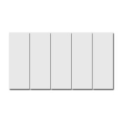 5 Sottobicchieri in feltro 4 x 8,5 cm Sublimazione Termostampa