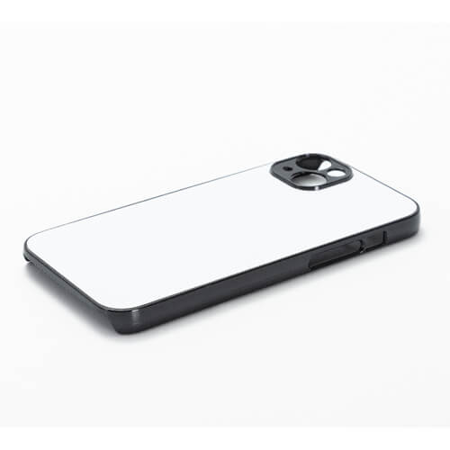 Custodia in plastica nera per iPhone 14 Plus per sublimazione