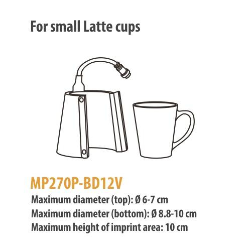 Riscaldatore per tazzine da latte per la pressa Elite Pro / Pro Max