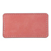 Targhetta in pelle 8,2 x 4,4 cm per sublimazione - rosa