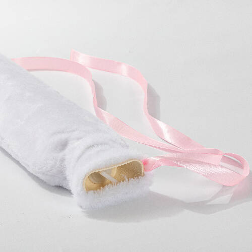 Copri borsa dell'acqua calda a sublimazione lungo 2000 ml - bianco