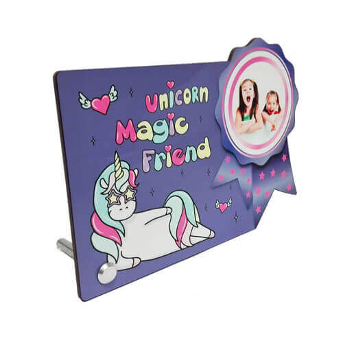 Cornice in MDF 19 x 13,5 cm per sublimazione